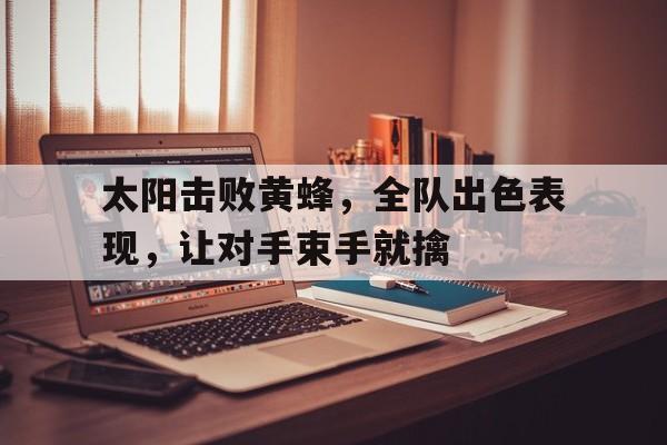 太阳击败黄蜂，全队出色表现，让对手束手就擒的简单介绍